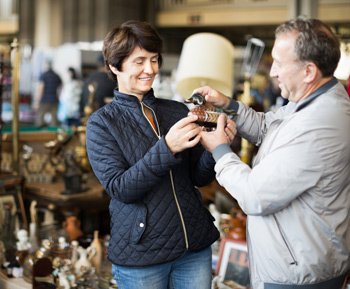 Visiter des brocantes et antiquaires